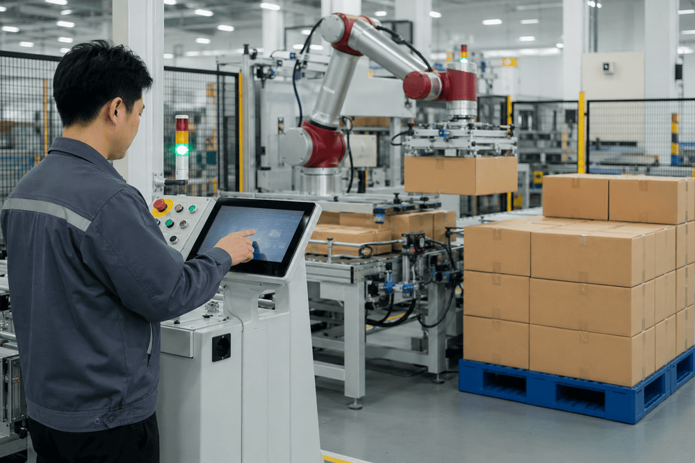 Atur kecepatan robot